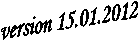 version 15.01.2012